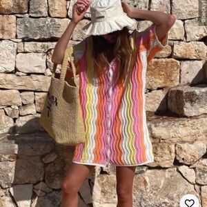 Steele Julia Polo Top Dress Crochet